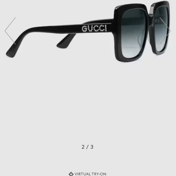 Gucci Rectangle Sunglasses - Picture 5 of 5
